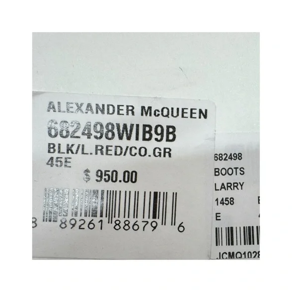 Alexander McQueen Authentic High Top Leather Sneakers size 13 - Picture 12 of 12